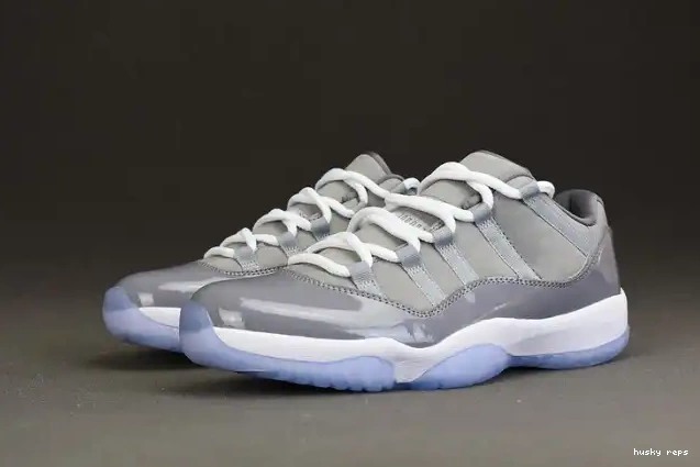 Rep Husky Low Cool Jordan 528895-003 Grey Air 11 0514
